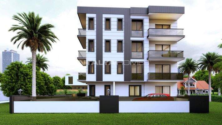 New Apartments Near the Sea and Mall in Muratpasa Antalya