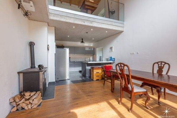 Esszimmer mit Galerie