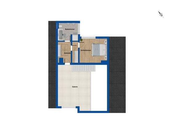 Grundriss Obergeschoss