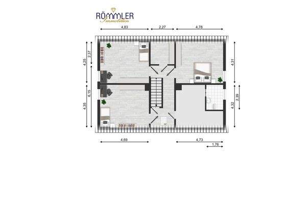 Grundriss Dachgeschoss
