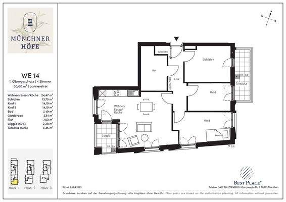Vertriebsgrundrisse_Münchner Höfe_Haus 1_WE_14