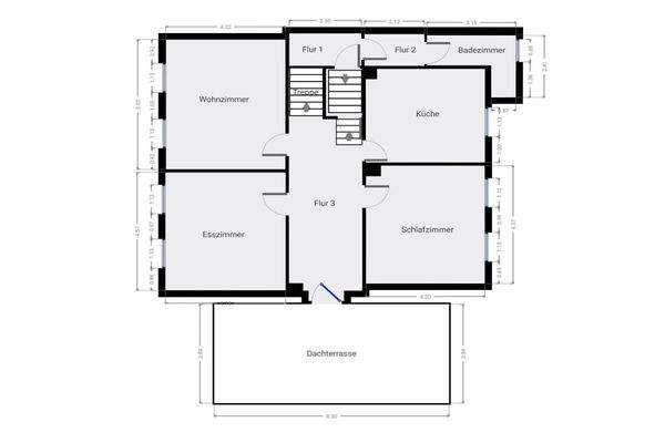 Grundriss Skizze 2.OG