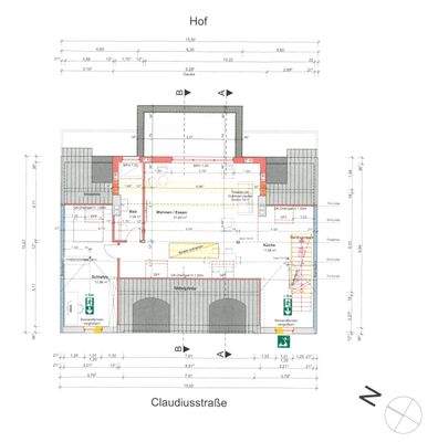 Grundriss Spitzboden
