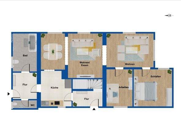 Grundriss - Erdgeschoss