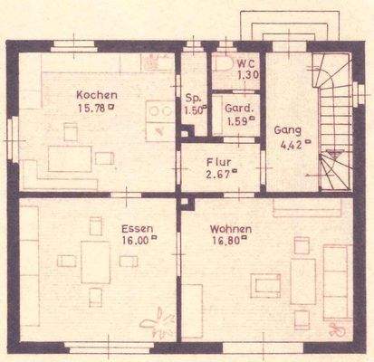 Grundriss Erdgeschoss