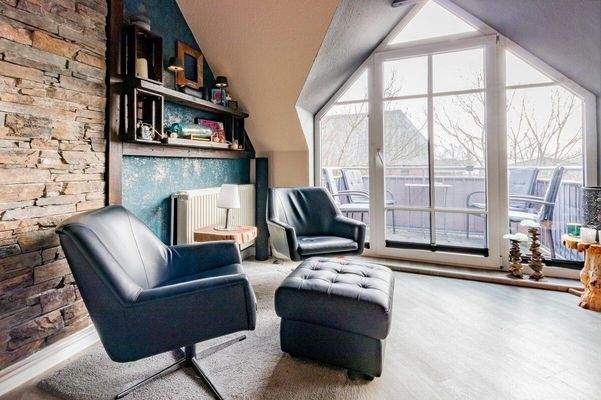 Wohnbereich Richtung Balkon