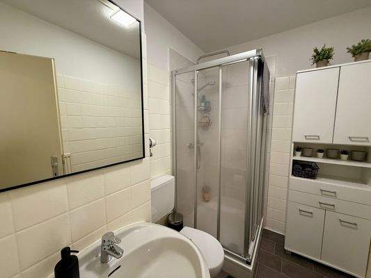 Gäste-WC mit Dusche