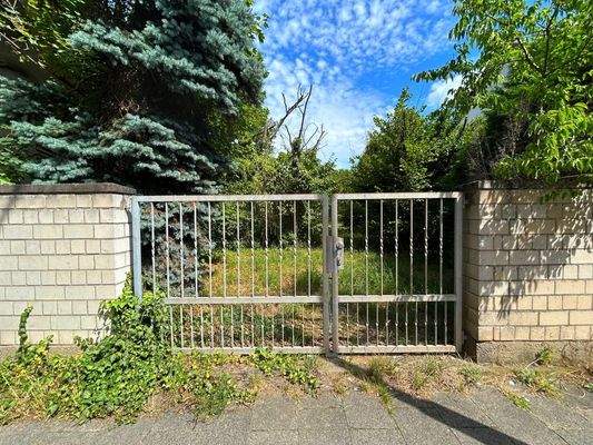 Zugang zum Grundstück