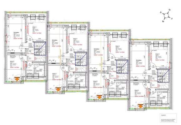 OG Haus 1, Einheiten 1-4