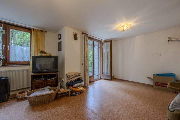 Seitenansicht Wohnzimmer