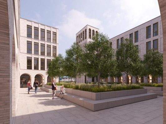 Visualisierung Innenhof