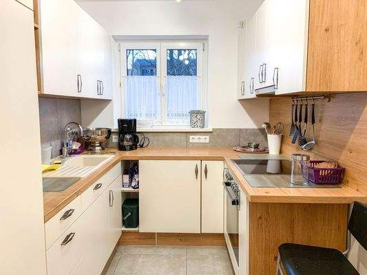 Einbauküche mit Waschmaschine