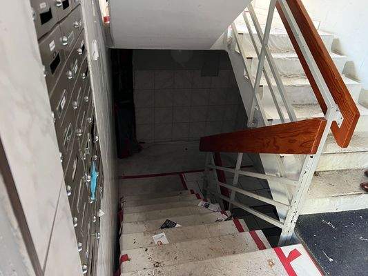 GMS122 Treppenhaus Baustelle