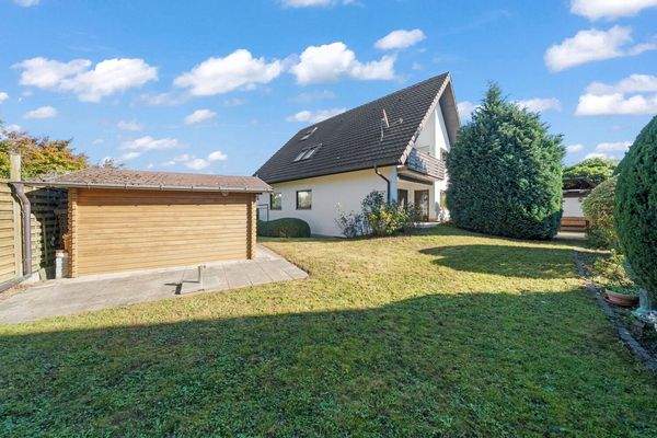 Ansicht aus dem Garten