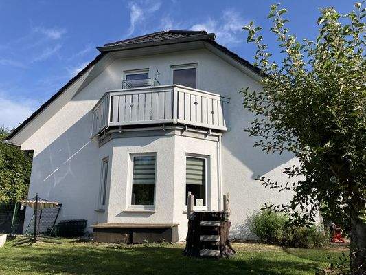 Giebelansicht Balkon