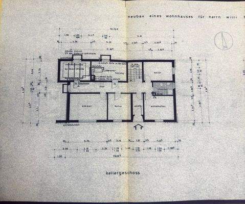 Grundriss Kellergeschoss