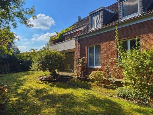 Gartenbereich mit ausreichend Platz