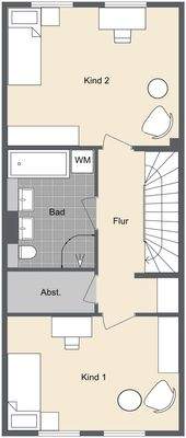 Grundriss Obergeschoss