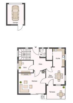 Grundriss Erdgeschoss