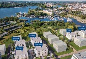 Luftbild Objekt Schwerin-Schwaneninsel