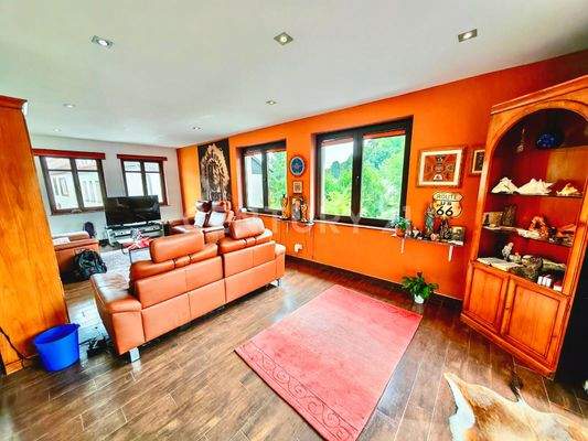 riesen lichtdurchflutetes Wohnzimmer