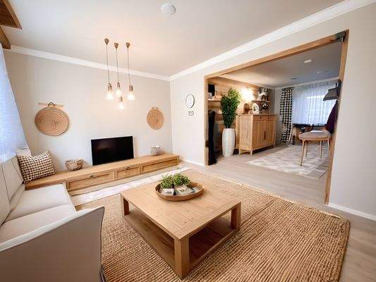 Wohn-Essbereich im 1. OG Einrichtungsbeispiel