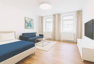 Wohn- und Schlafzimmer Garconniere 1 Zimmer