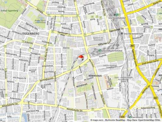 Geolyzer Kartenausschnitt