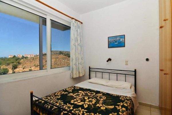 Kreta, Aspro: Apartmenthotel mit Pool und Meerblick zu verkaufen