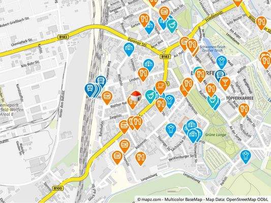 Geolyzer Kartenausschnitt