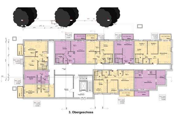 Grundriss 3. Obergeschoss