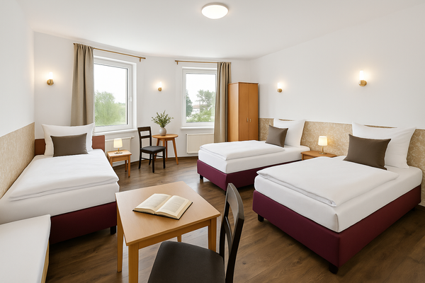 Visualisierungsbild Pensionszimmer