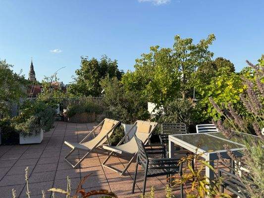 traumhafte Dachterrasse