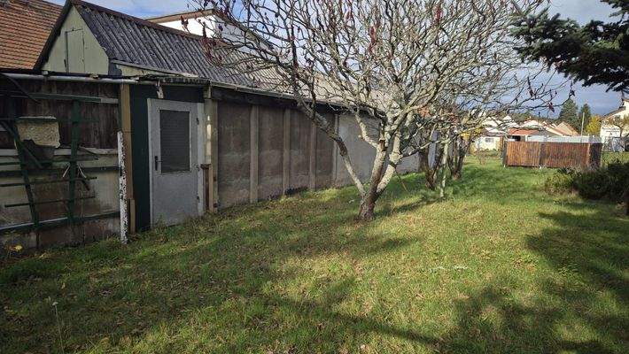 hintere Ansicht Nebengebäude