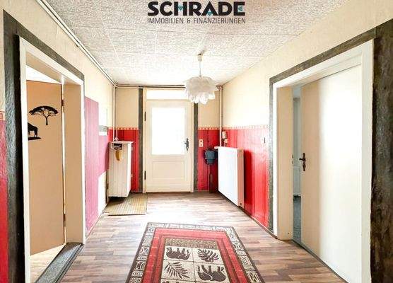 ...von hier zur Straße