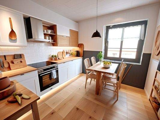 Küche 1. Obergeschoss KI generiert