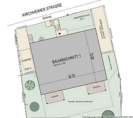 Übersichtsplan 1 Bauabschnitt