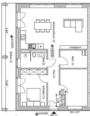 Grundriss WHG 11
