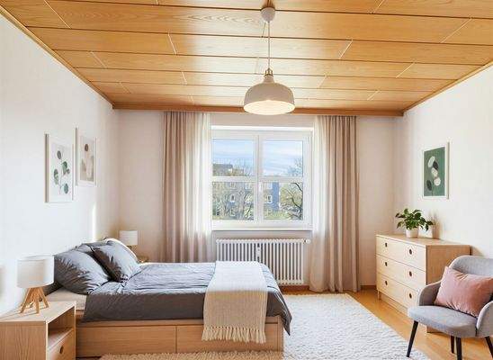 Schlafzimmer - (Einrichtungsvorschlag)