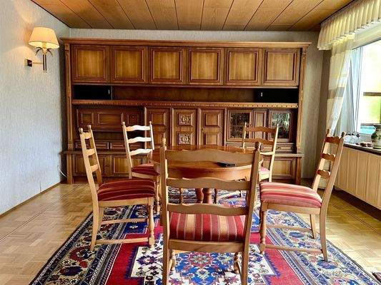 Esszimmer EG beim Wohnzimmer