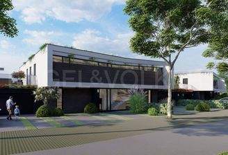 Visualisierung Aussenansicht Strasse