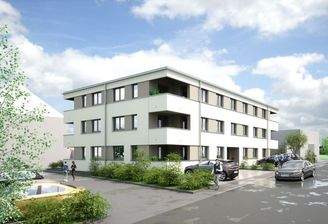 Moderne Wohnanlage außen