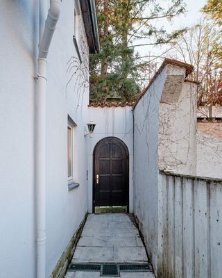 Übergang zum Haupthaus