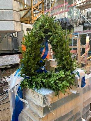 Im September 2025 war Richtfest