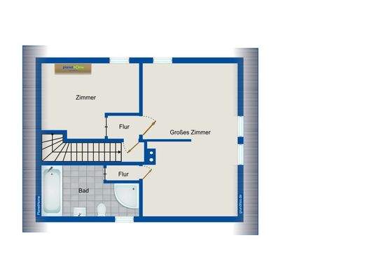 Grundriss Dachgeschoss