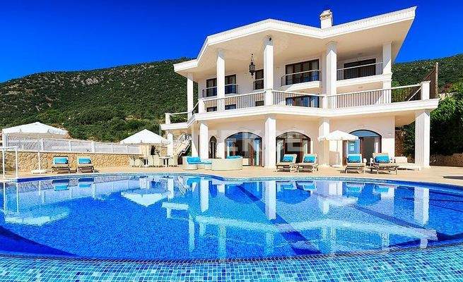 Private Beach Villa with Uninterrupted Sea Views in Kaş Kalkan