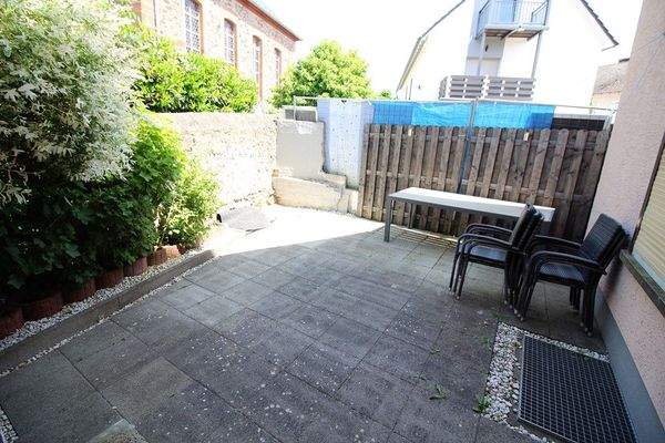 Terrasse Fachwerkhaus