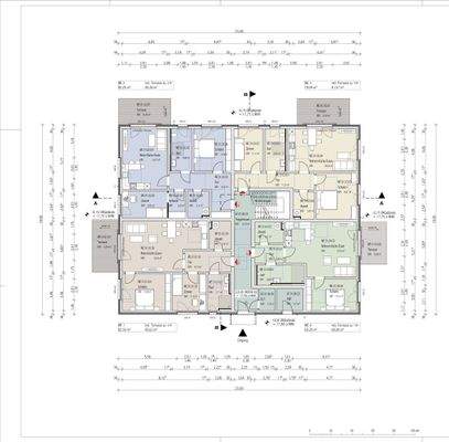 Planung Erdgeschoss Grundriss
