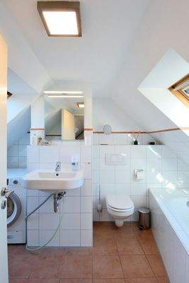 Wannenbad  Spitzboden