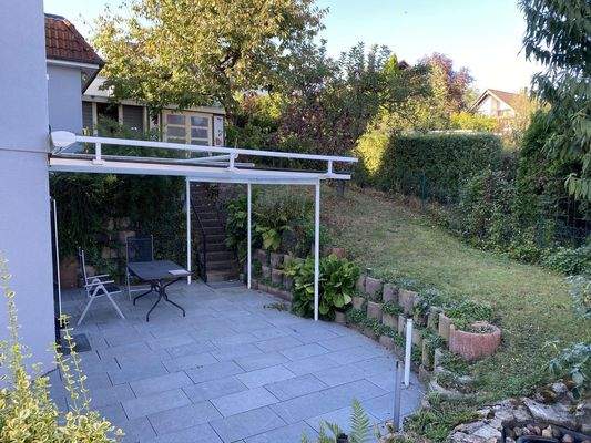 Terrasse und Garten